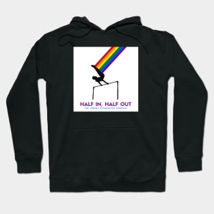 HIHO Logo, block, rainbow Hoodie